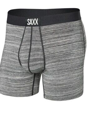 SAXX ULTRA Boxer Briefs with Fly “Space Dye Heather"